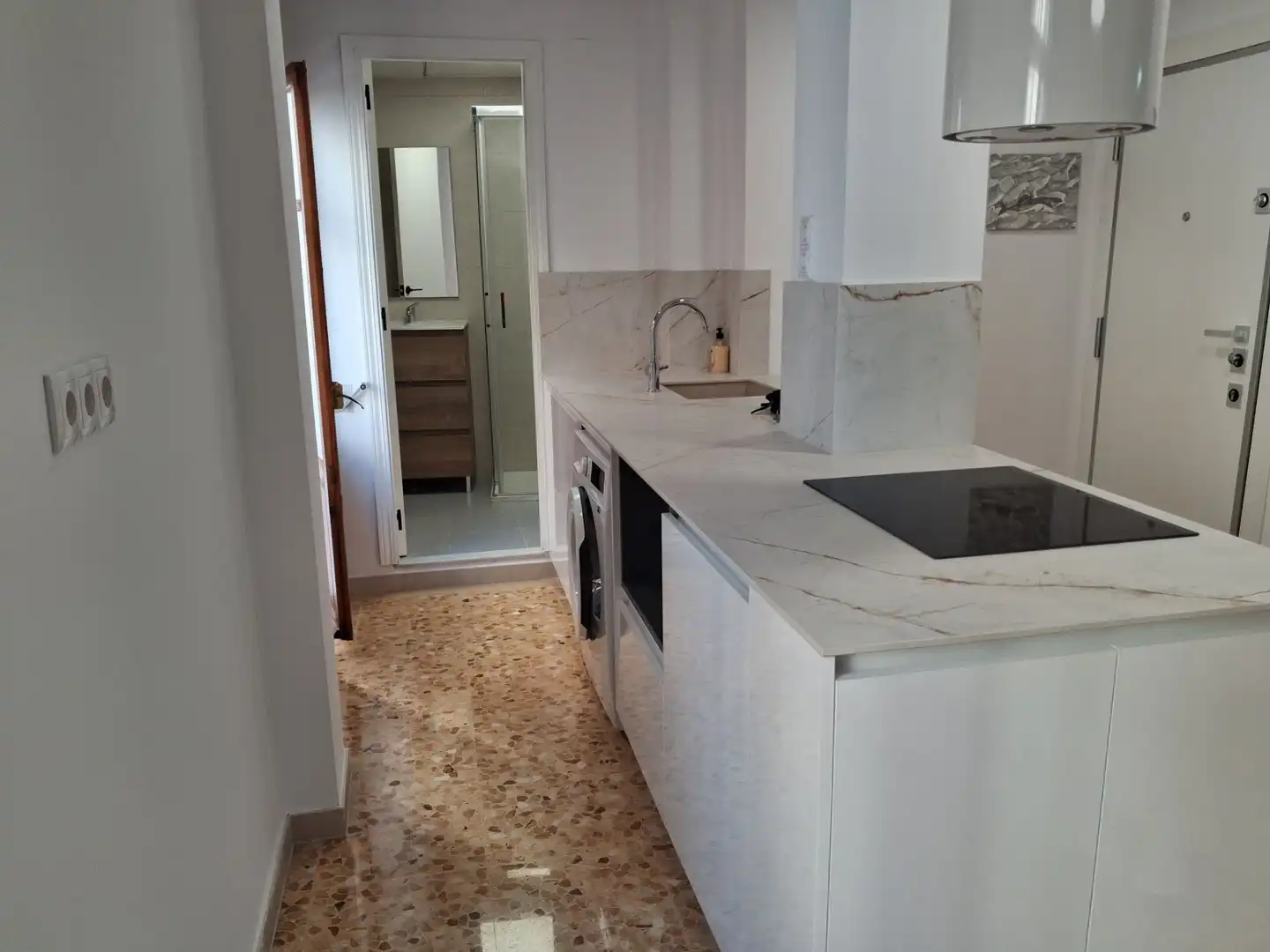 Kitchen of Study for sale in Alzira  with Furnished, Oven and Washing machine