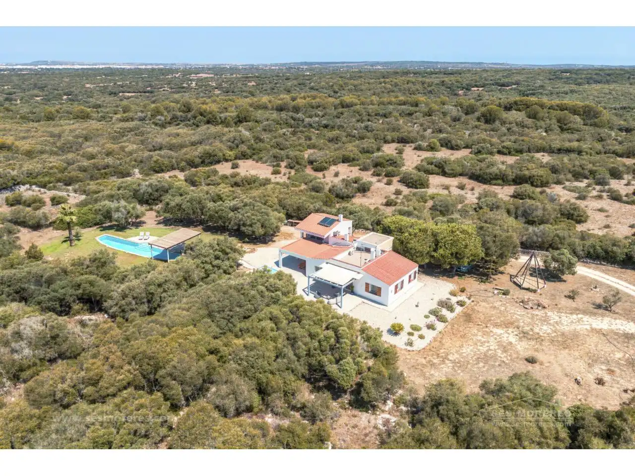 Vista exterior de Finca rústica en venda en Ciutadella de Menorca amb Calefacció, Jardí privat i Terrassa