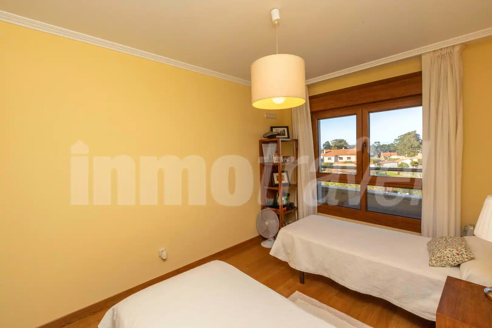 Habitación de Apartamento en venta en Sanxenxo con Parquet, Terraza y Trastero
