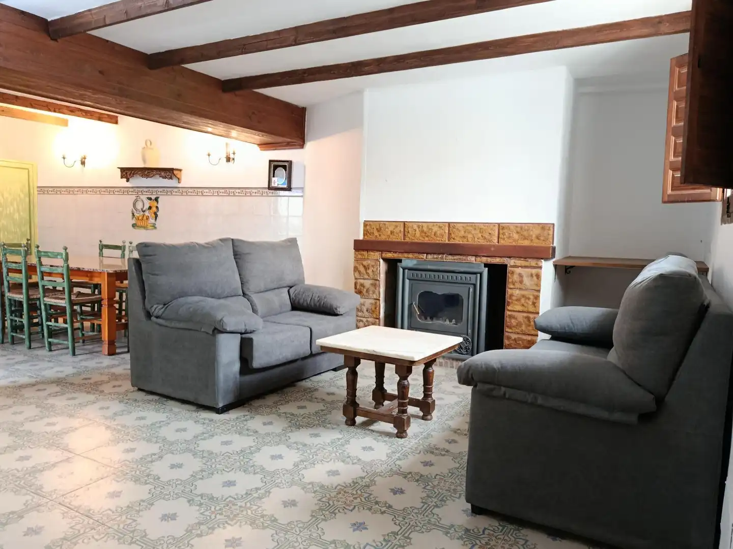Sala d'estar de Casa o xalet en venda en Lorca