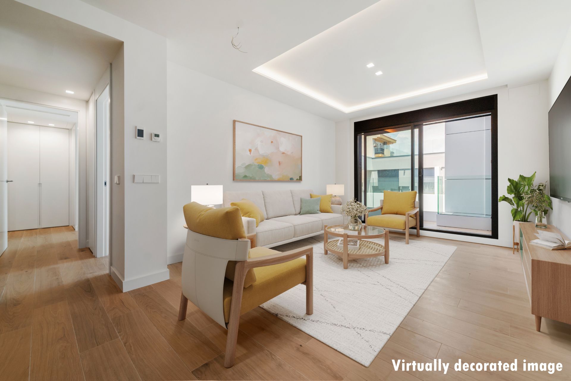 Living room of Flat for sale in Fuengirola  with Air Conditioner and Terrace