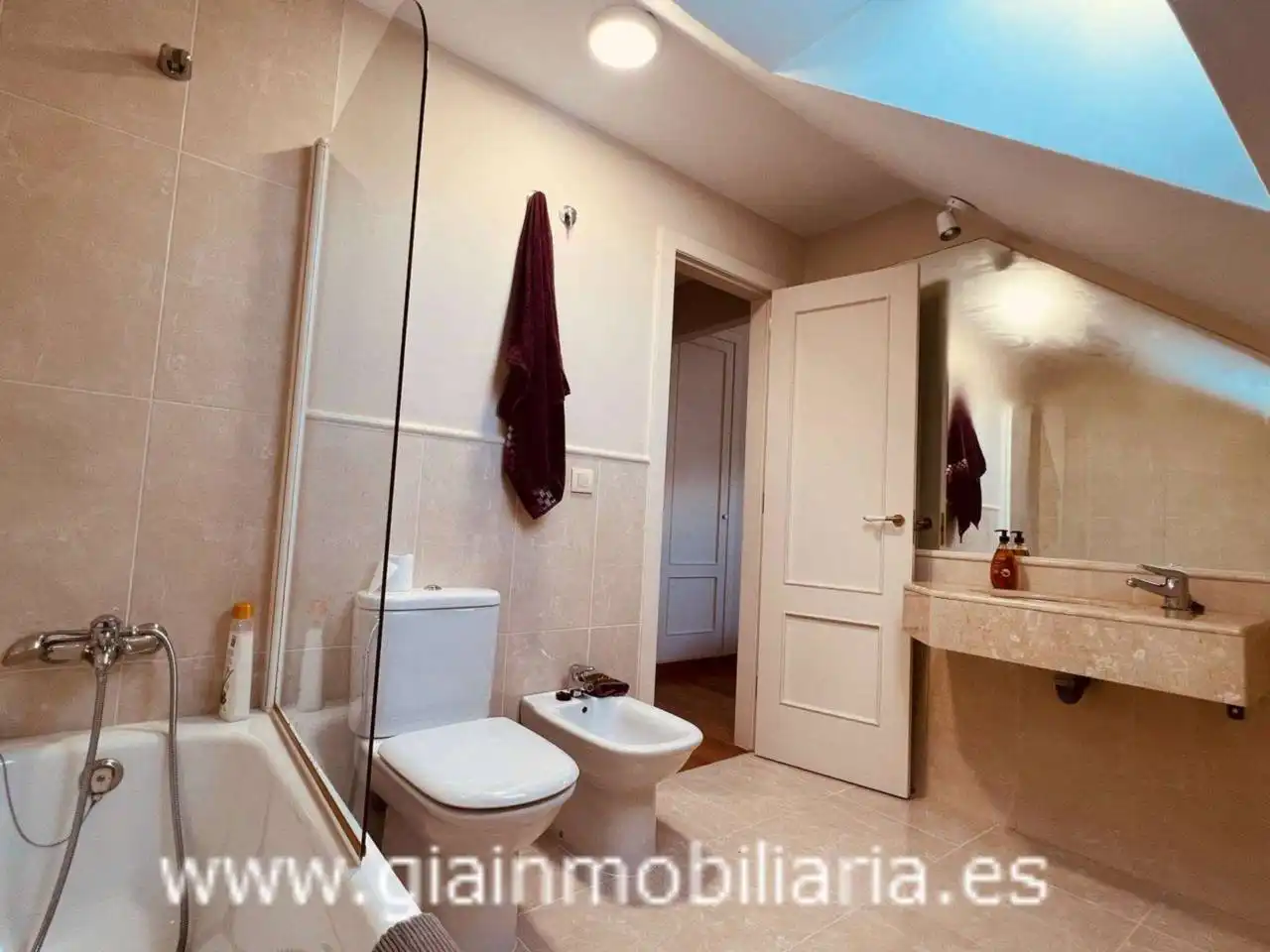 Baño de Dúplex en venta en Mondariz-Balneario con Aire acondicionado, Calefacción y Parquet