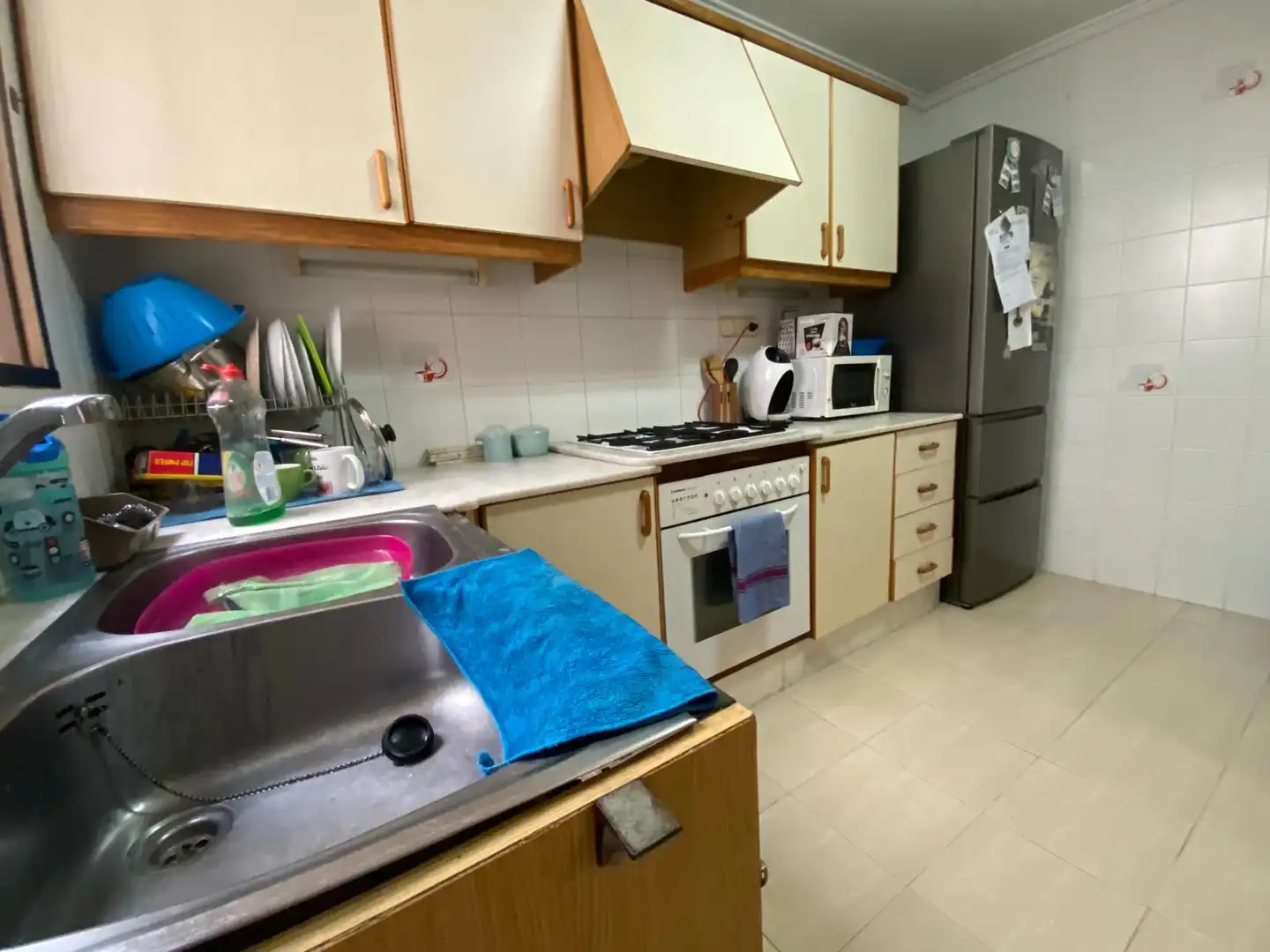 Kitchen of Flat for sale in Rafelcofer  with Air Conditioner, Furnished and Oven