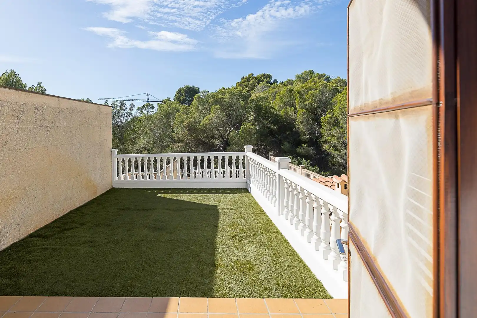 Terraza de Casa adosada en venta en Calvià con Aire acondicionado, Calefacción y Jardín privado