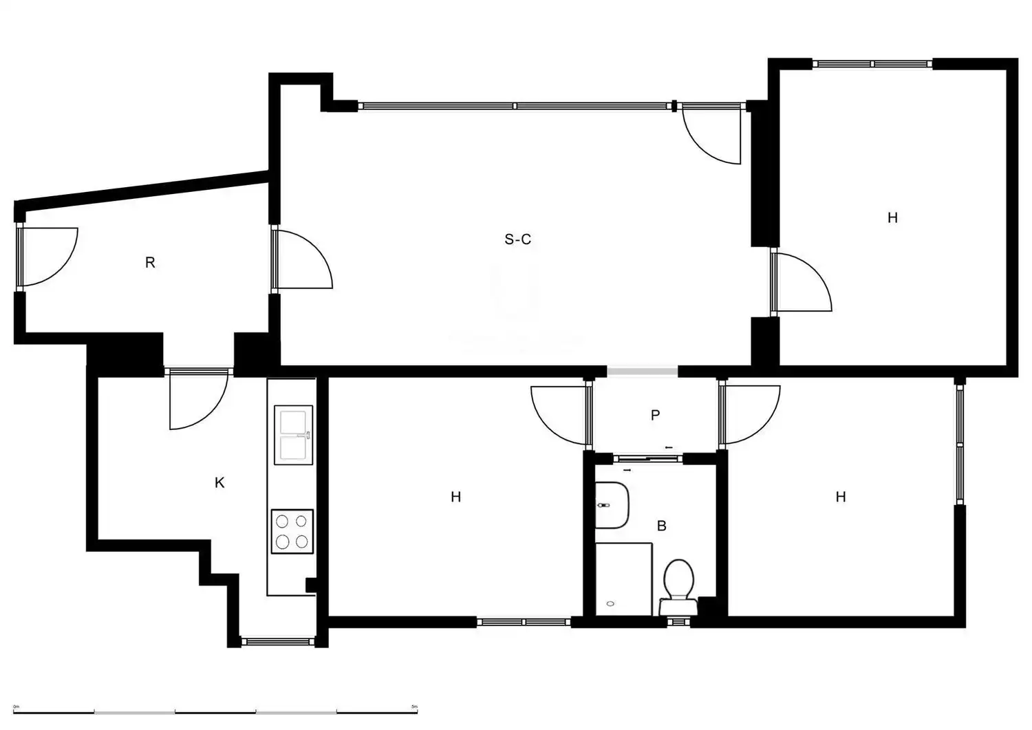 Piso en venta en Barcelona con Terraza y Balcón