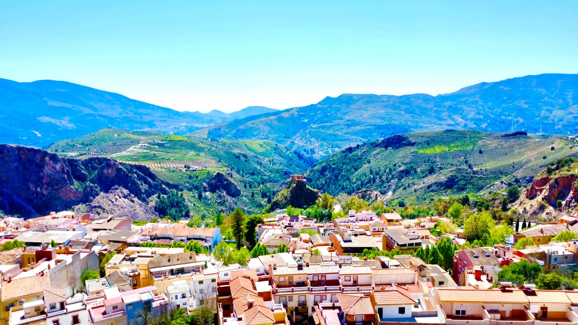 Vista exterior de Casa o chalet en venta en Lanjarón con Jardín privado y Amueblado