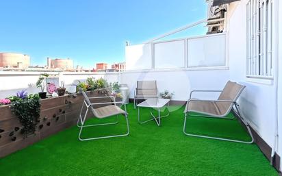 Terrace of Attic for sale in  Madrid Capital  with Air Conditioner, Heating and Terrace