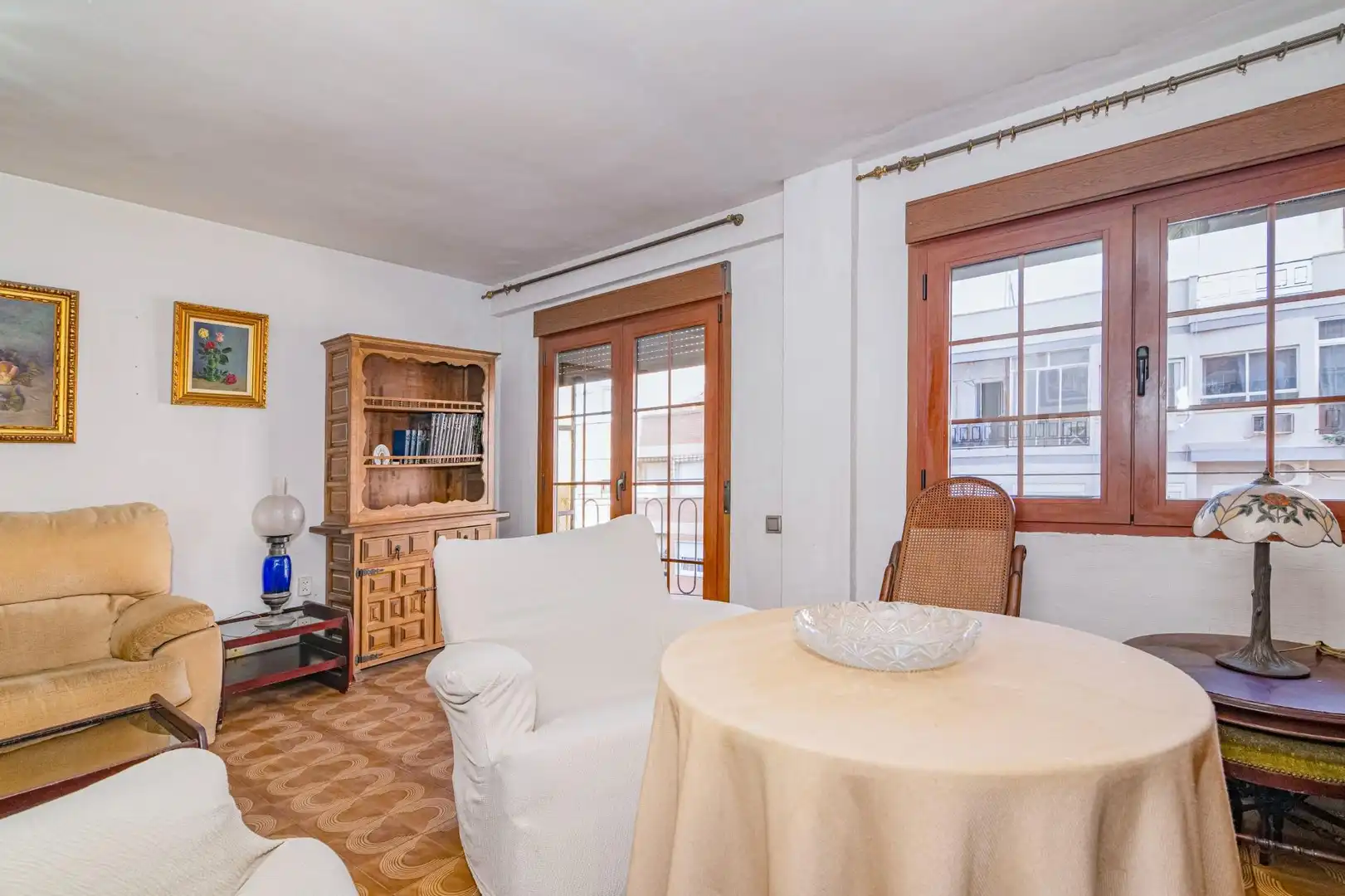 Sala d'estar de Pis en venda en Almería amb Aire condicionat, Calefacció i Terrassa