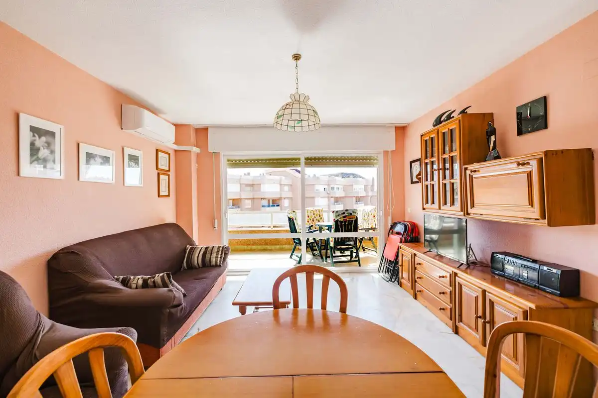 Living room of Flat for sale in Torrox  with Air Conditioner, Heating and Private garden