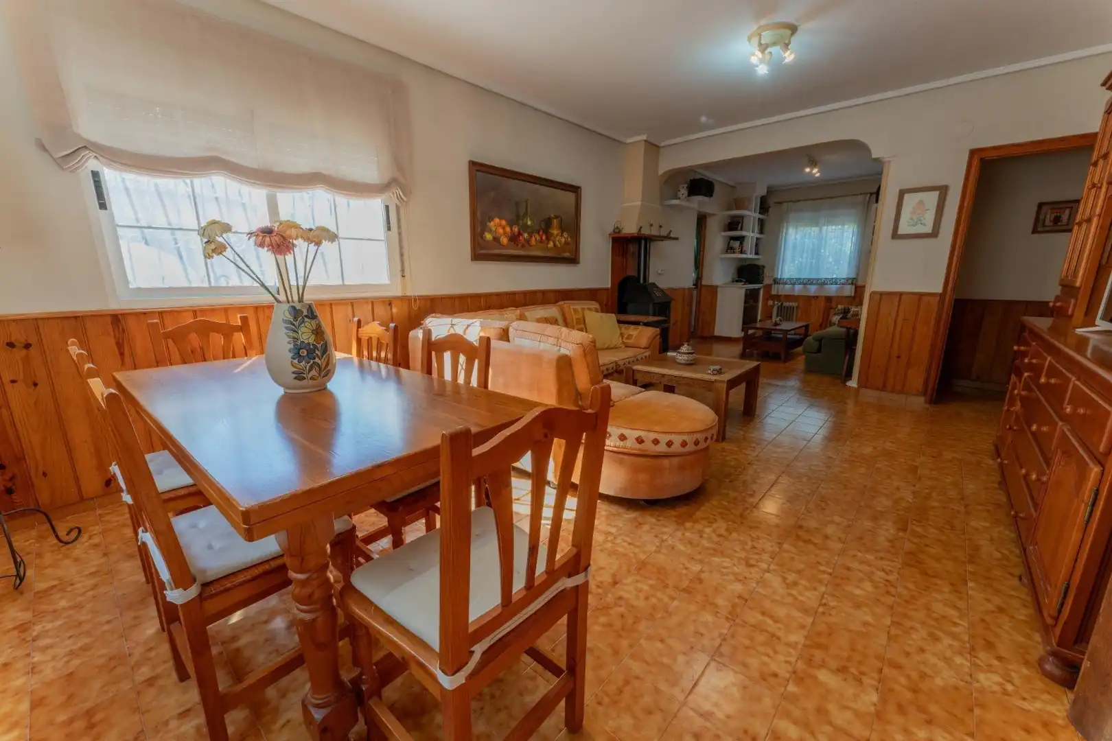 Sala de estar de Casa o chalet en venta en Elche / Elx con Jardín privado, Terraza y Piscina
