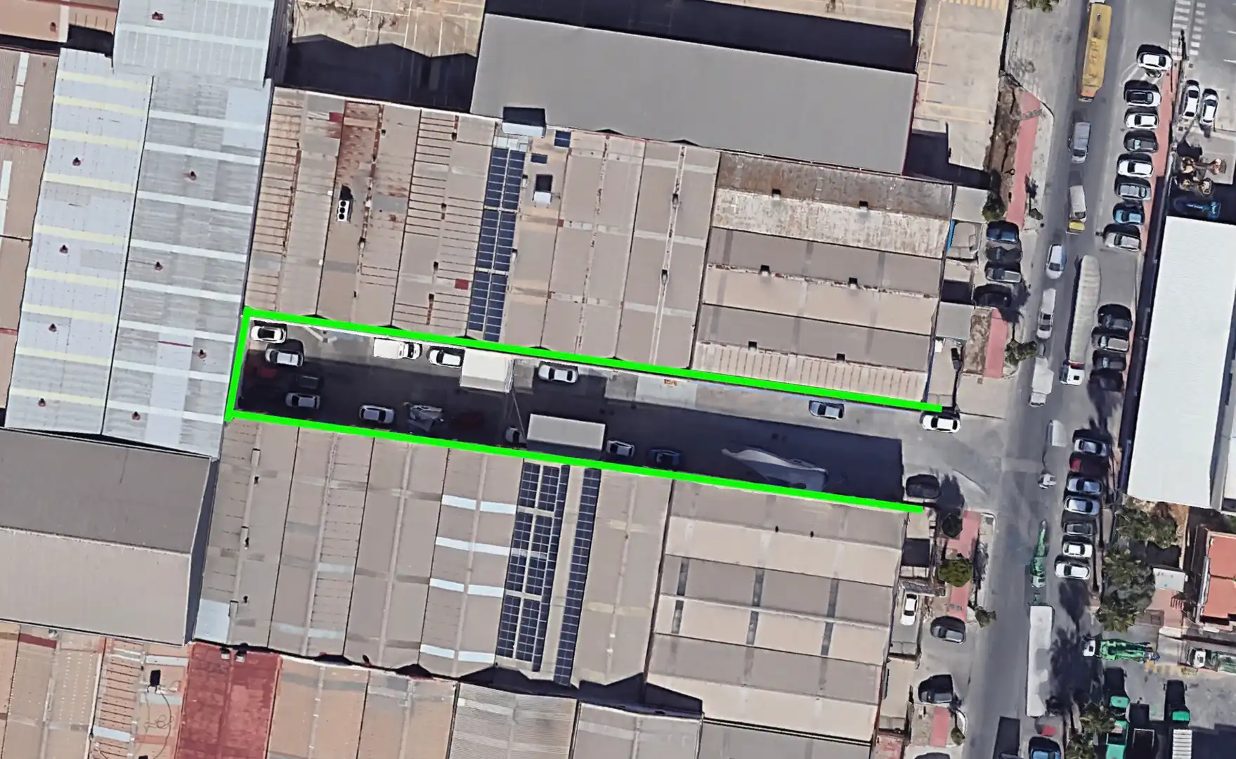 Exterior view of Industrial buildings for sale in Málaga  with Heating and Alarm