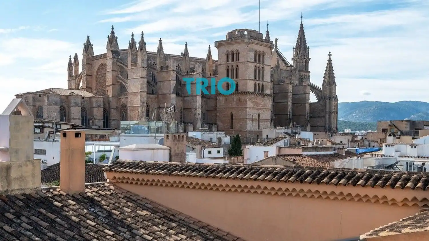 Vista exterior de Àtic en venda en  Palma de Mallorca amb Aire condicionat, Calefacció i Terrassa