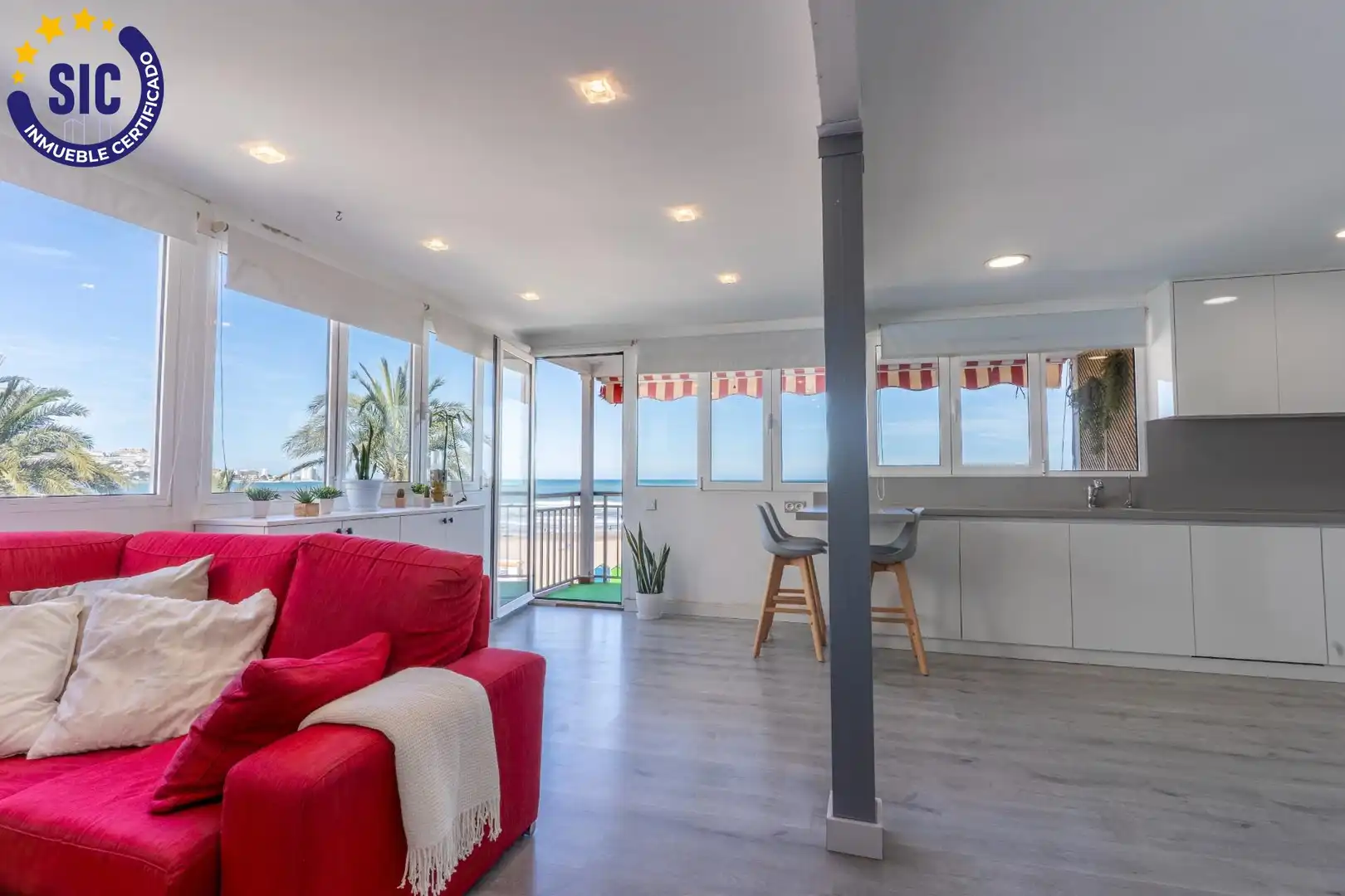 Sala de estar de Piso en venta en Cullera con Balcón