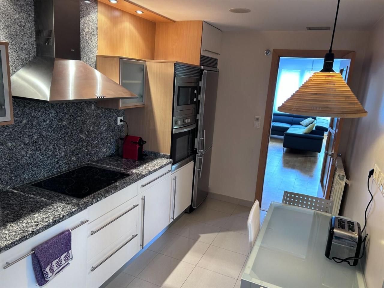 Kitchen of Flat for sale in  Zaragoza Capital  with Air Conditioner, Heating and Terrace