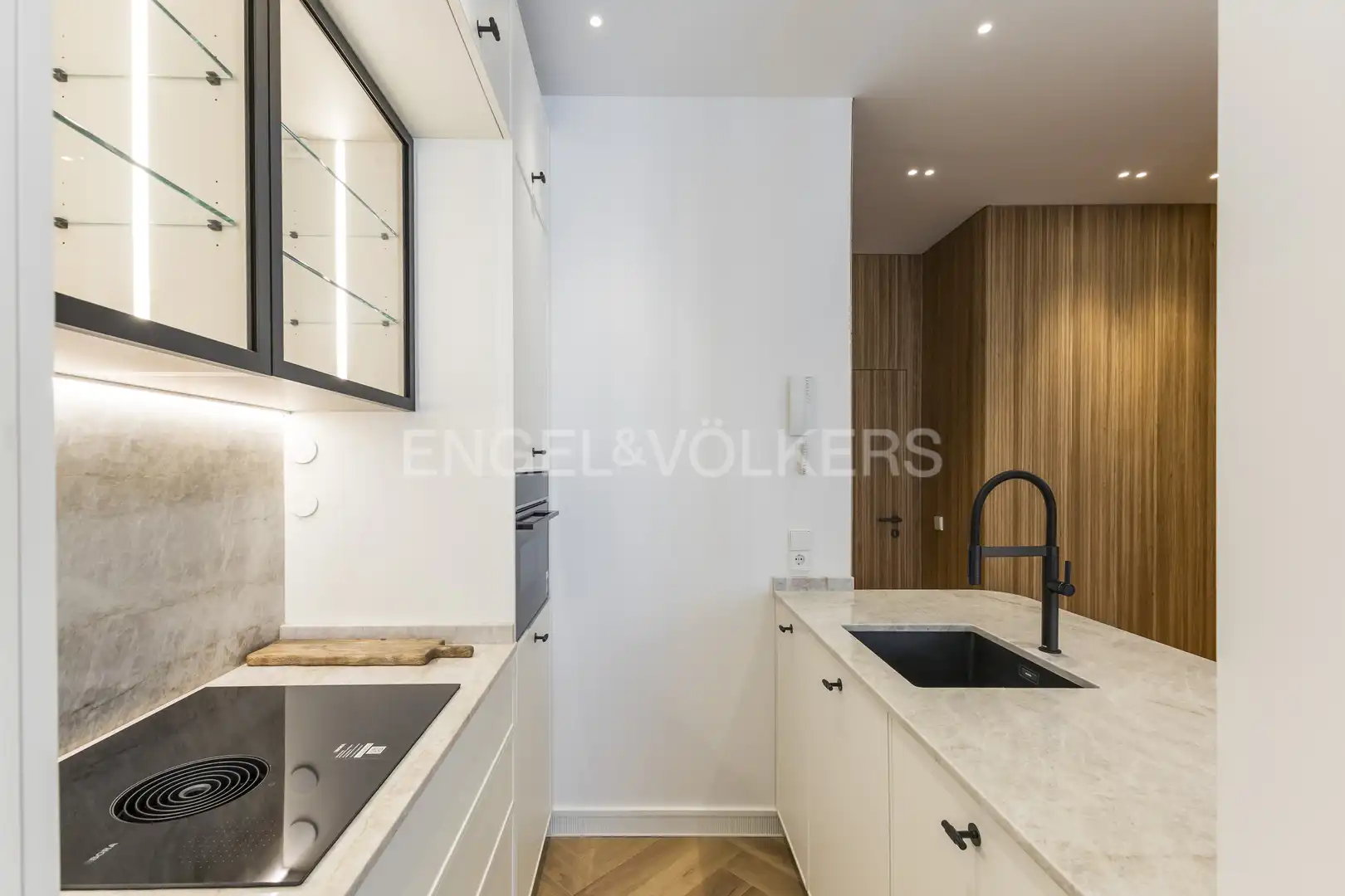 Küche von Wohnung zur Miete in Barrio de Salamanca
