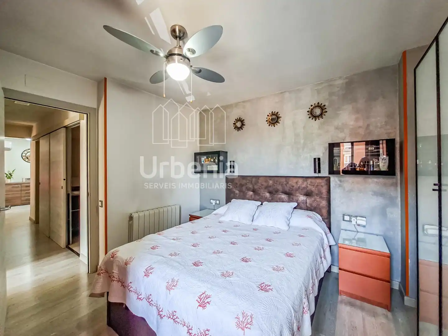 Schlafzimmer von Wohnung zum Verkauf in Mataró mit Klimaanlage, Heizung und Terrasse