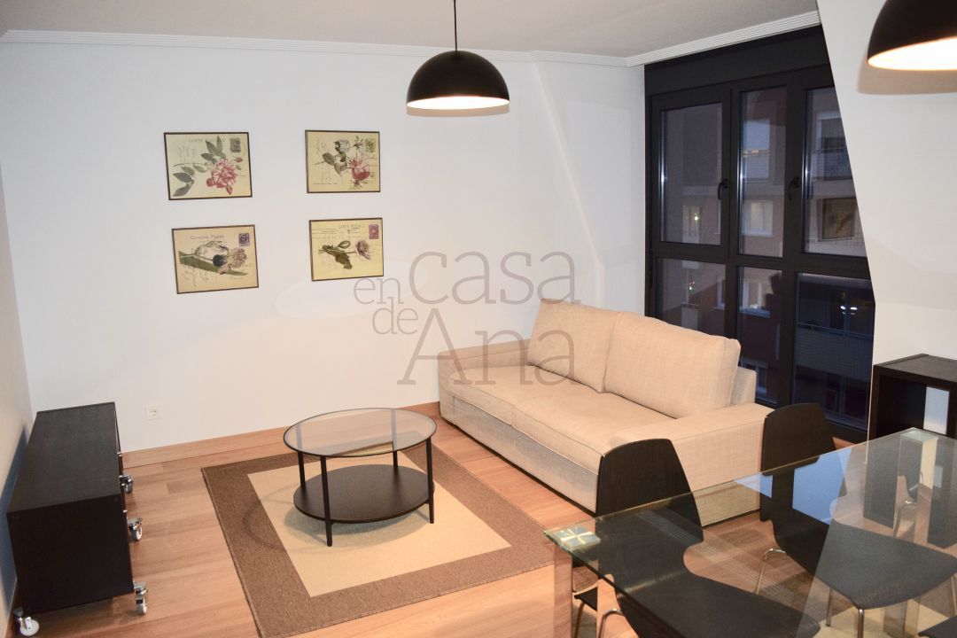 Sala d'estar de Pis de lloguer en Bilbao  amb Calefacció i Traster