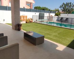 Terrace of Single-family semi-detached to rent in El Casar  with Swimming Pool