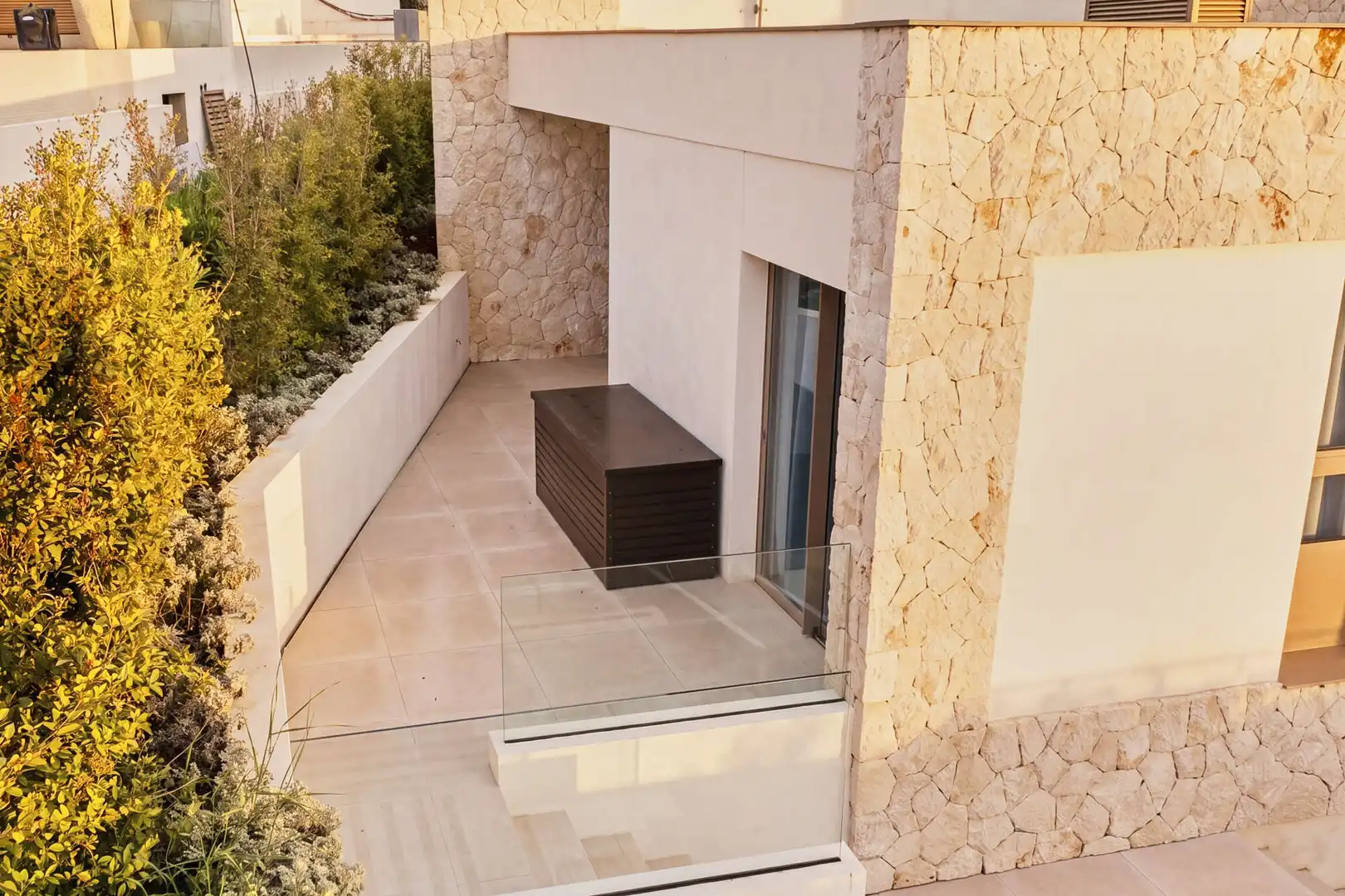 Terrasse von Einfamilien-Reihenhaus zum Verkauf in Capdepera mit Klimaanlage, Terrasse und Möbliert