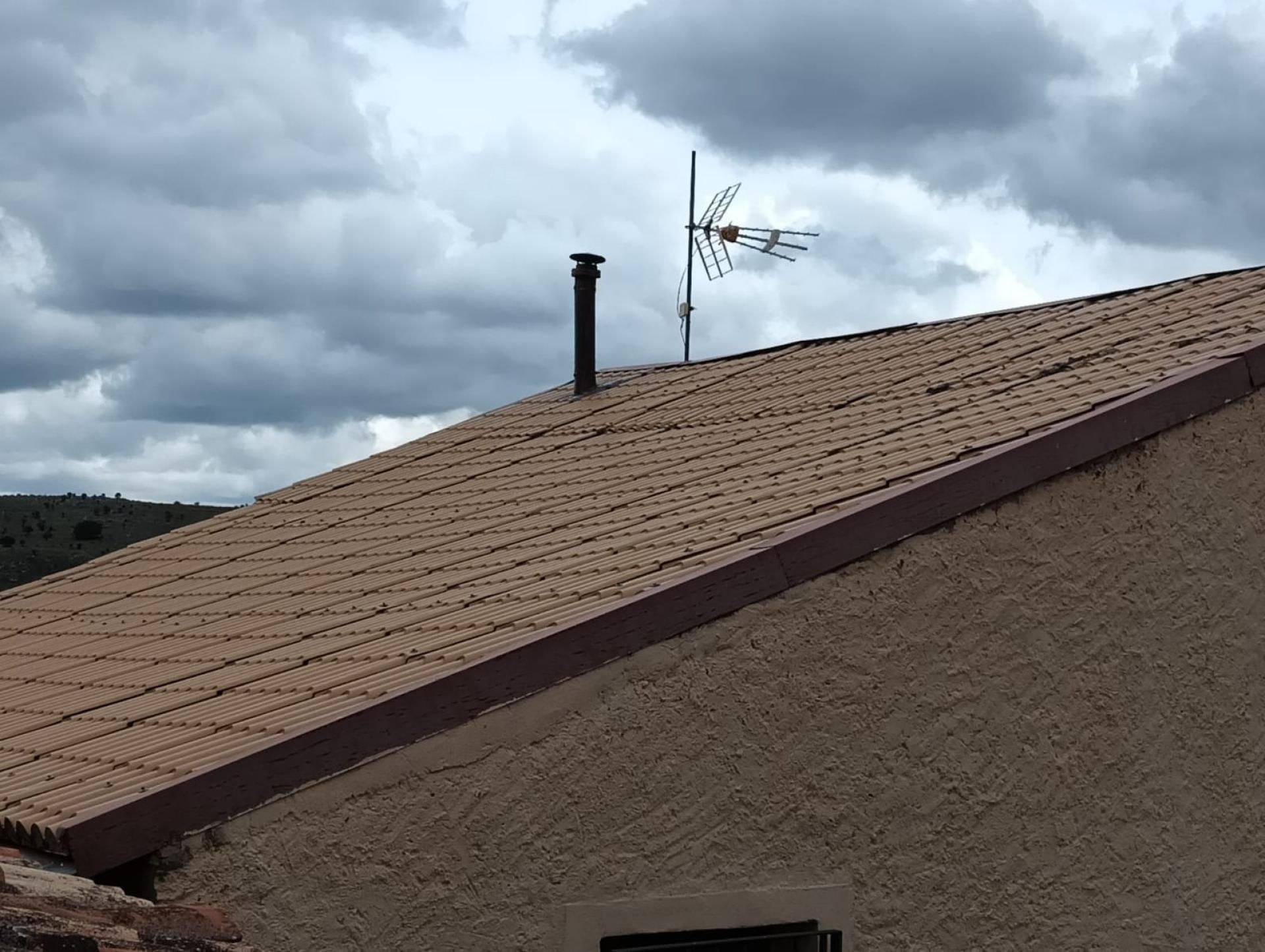 Vista exterior de Finca rústica en venda en Atienza