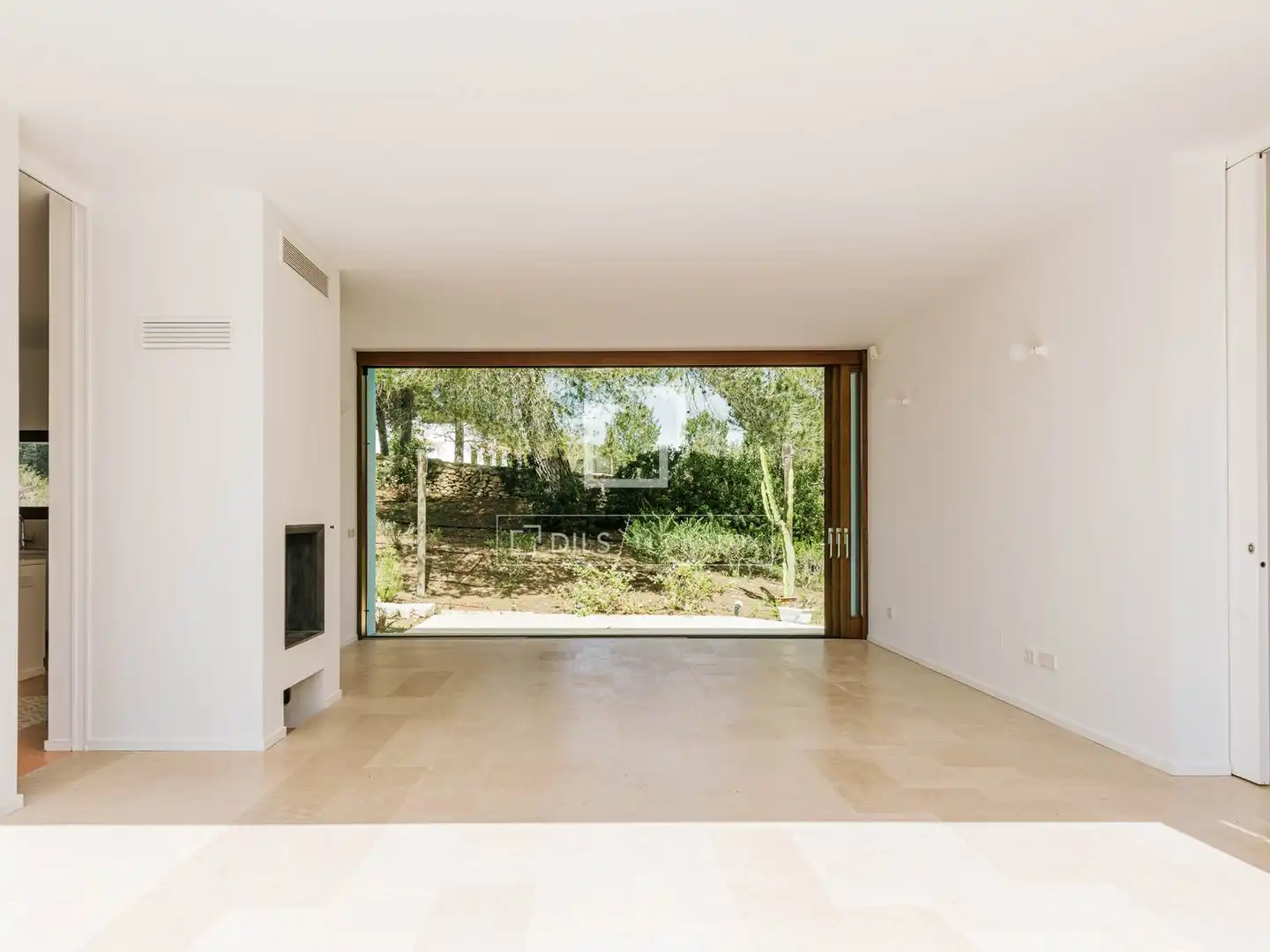 Sala de estar de Casa o chalet en venta en Santa Eulària des Riu con Aire acondicionado, Calefacción y Jardín privado