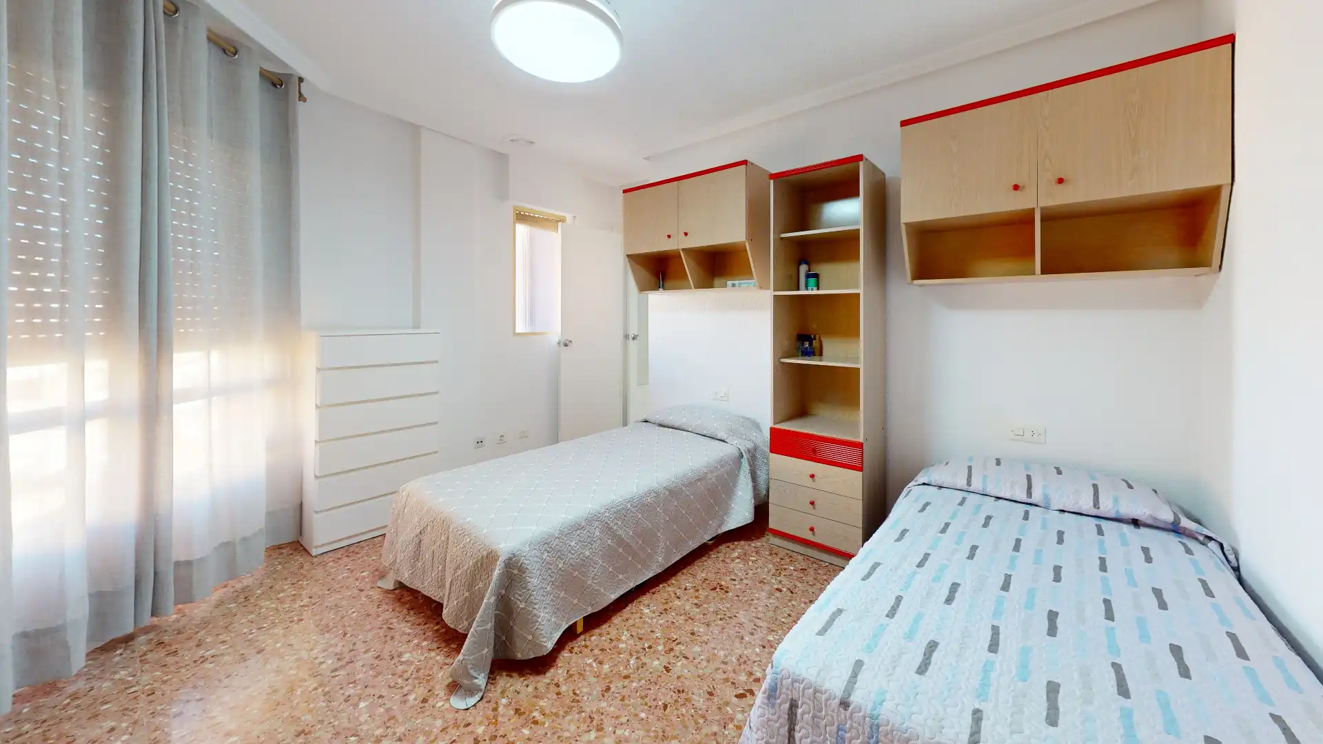 Schlafzimmer von Wohnung zum Verkauf in Jijona / Xixona mit Klimaanlage, Heizung und Terrasse