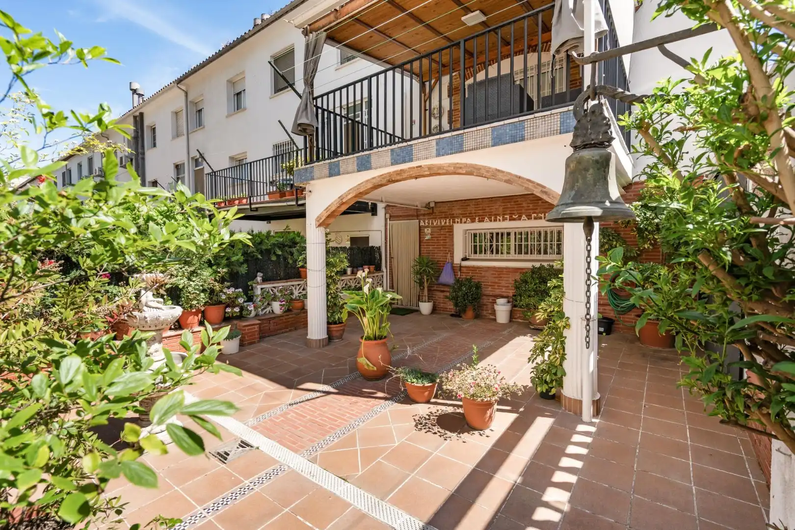 Terraza de Casa adosada en venta en Mollet del Vallès con Aire acondicionado, Calefacción y Jardín privado