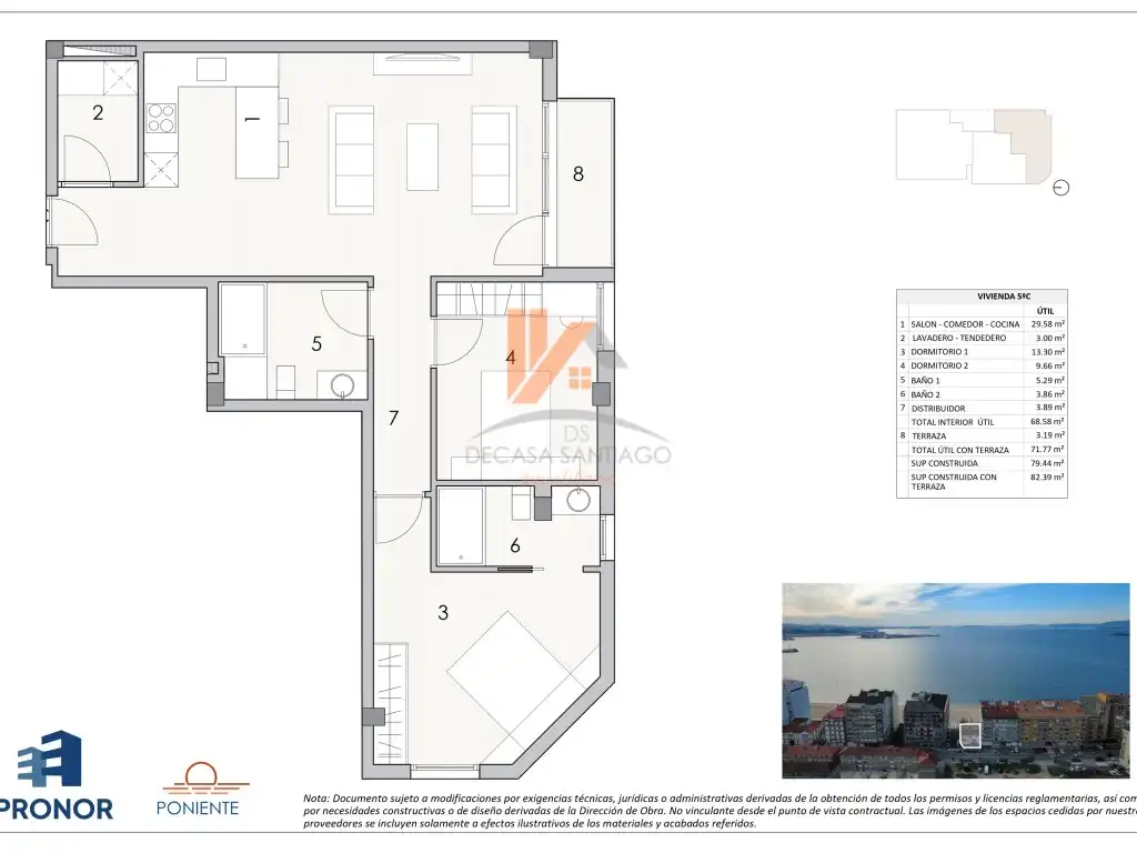 Piso con ascensor en venta en Avenida Rosalia De Castro, imagen 3