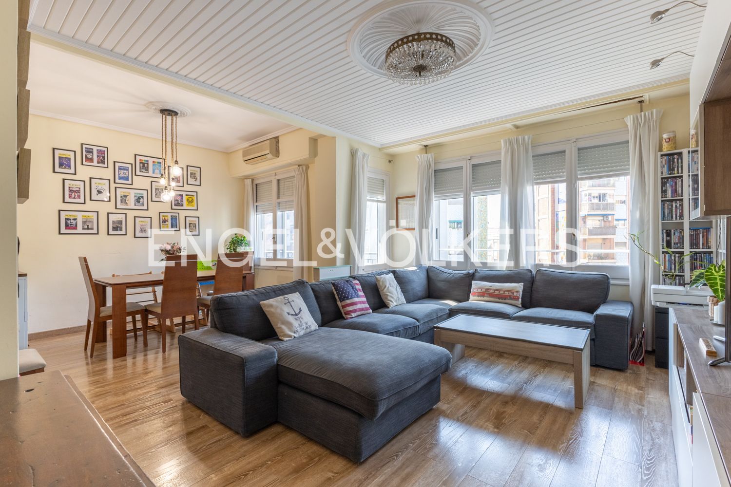 Exterior view of Flat for sale in  Valencia Capital  with Heating and Balcony