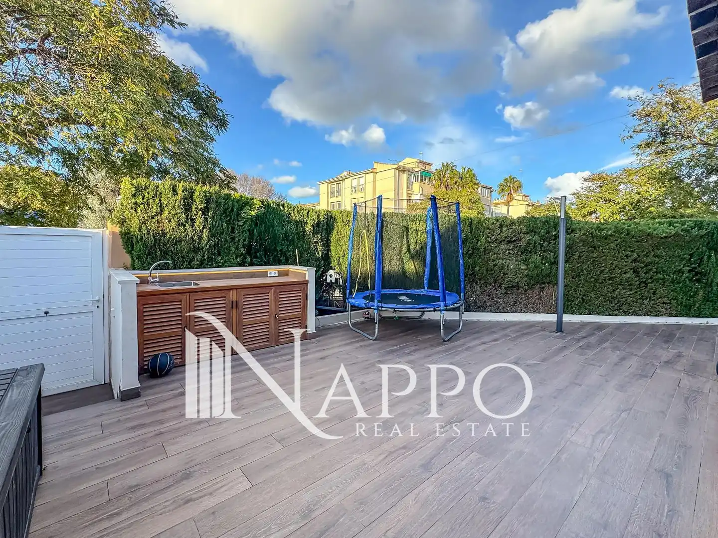 Terraza de Casa adosada en venta en Calvià con Aire acondicionado, Calefacción y Jardín privado
