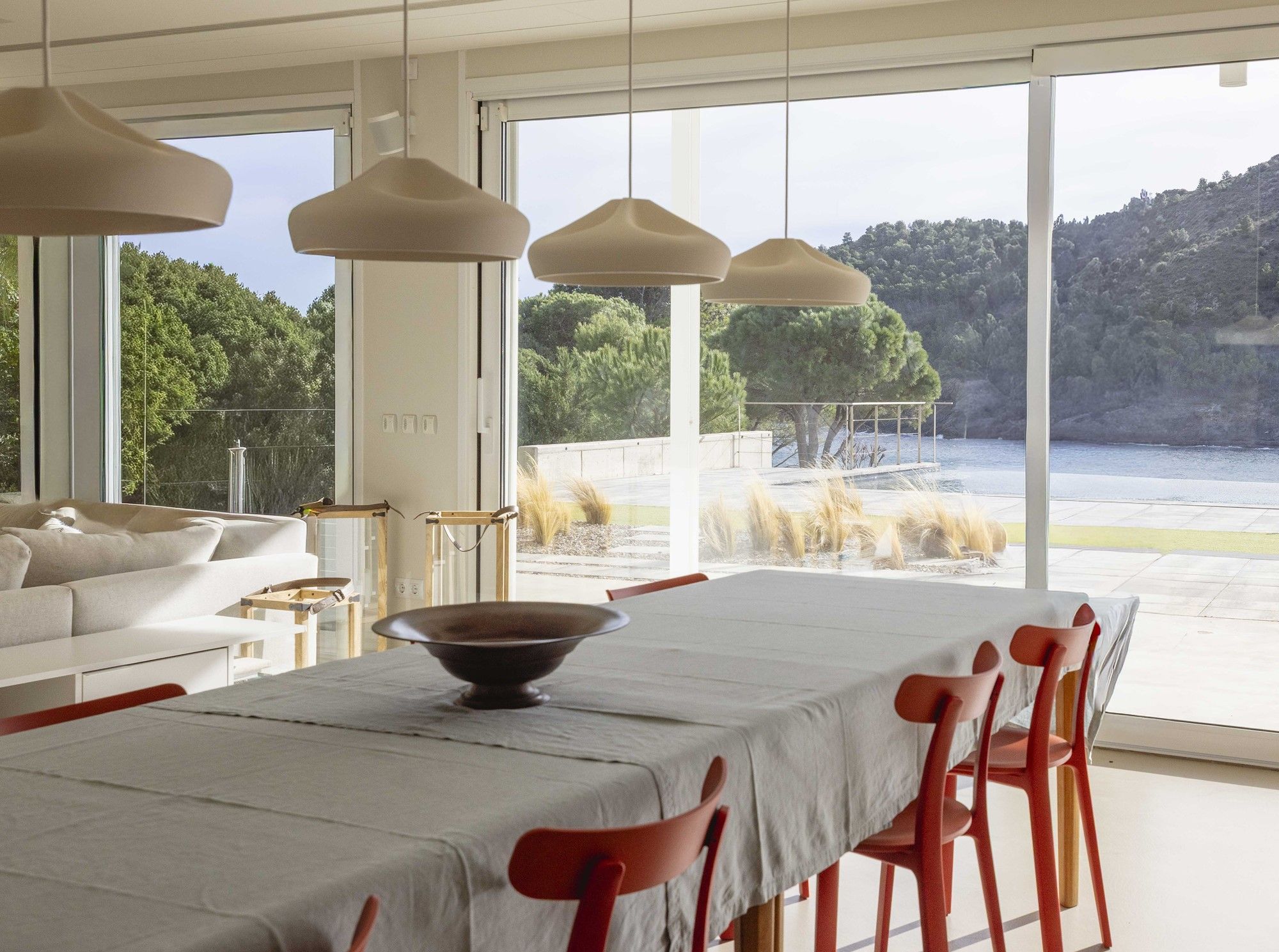 Menjador de Casa o xalet en venda en Colera amb Aire condicionat, Calefacció i Terrassa