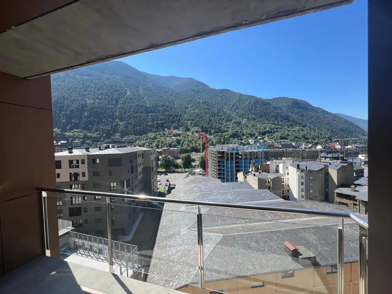 Exterior view of Flat for rent in Encamp  with Heating, Parquet flooring and Storage room