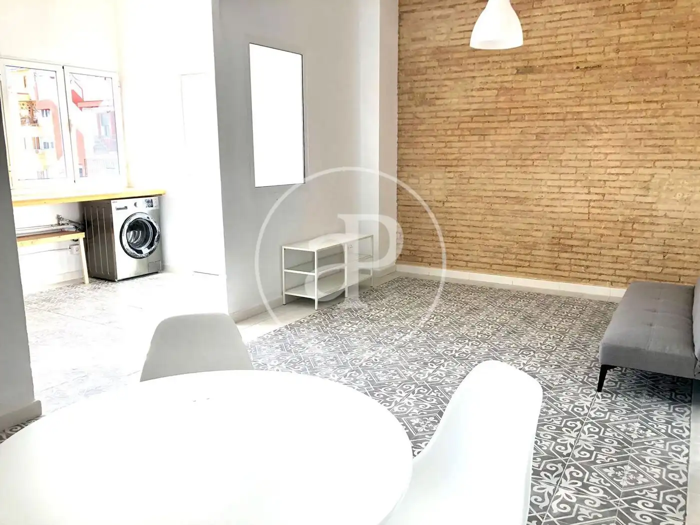 Schlafzimmer von Wohnung zur Miete in Valencia mit Klimaanlage, Heizung und Abstellraum