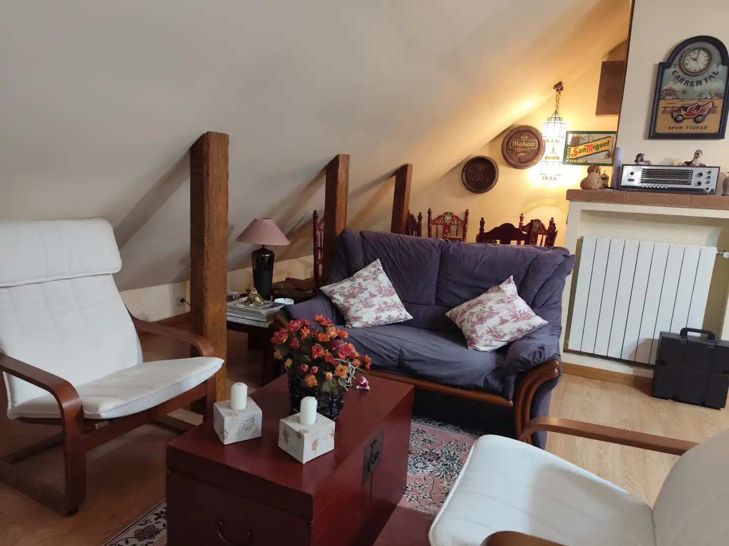 Living room of Detached homes for sale in Móstoles  with Heating, Private garden and Parquet flooring