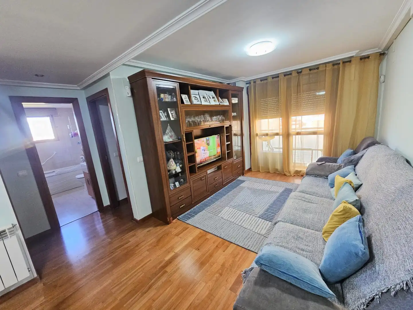 Sala de estar de Piso en venta en Guadalajara con Aire acondicionado, Calefacción y Terraza