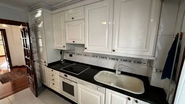 Küche von Maisonette zum Verkauf in Vigo  mit Heizung, Parkett und Terrasse