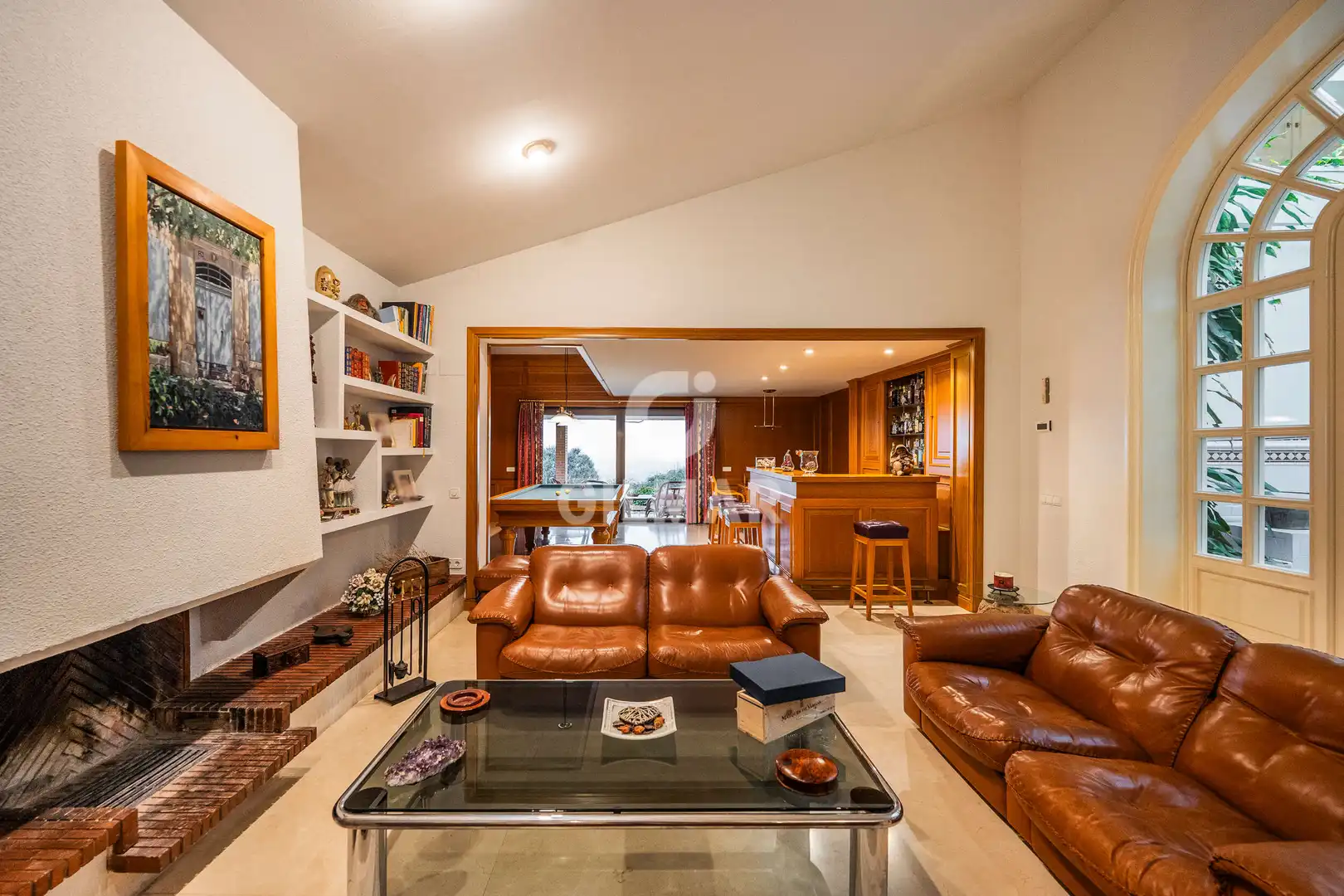 Sala de estar de Casa o chalet en venta en Algete con Piscina