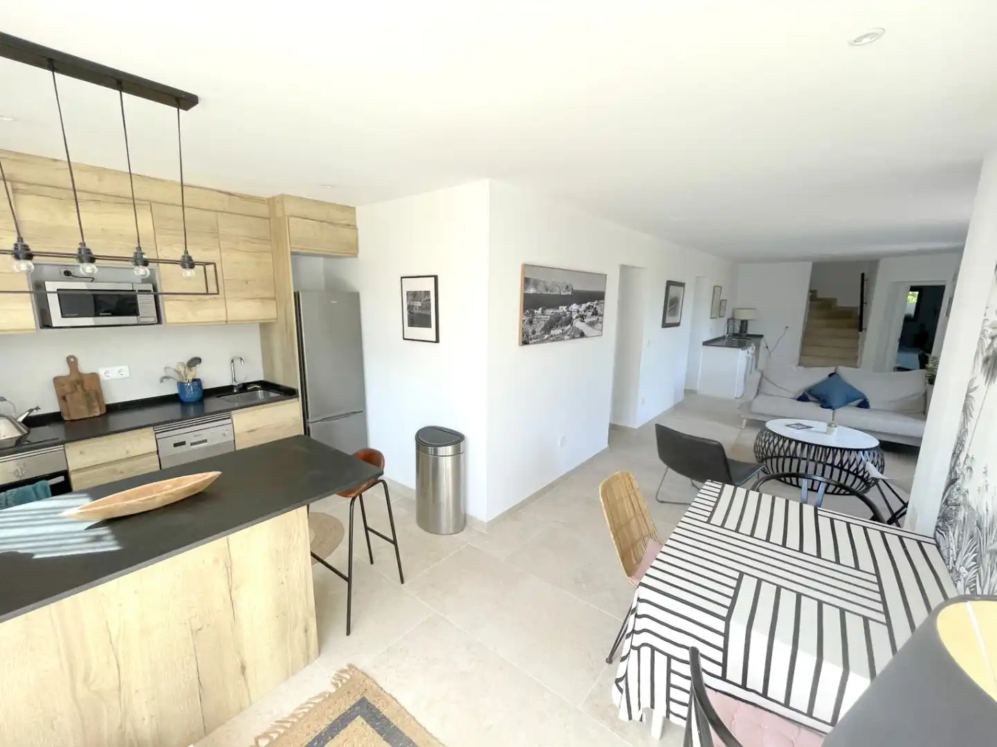 Cocina de Casa o chalet de alquiler en Jávea / Xàbia con Aire acondicionado, Calefacción y Jardín privado