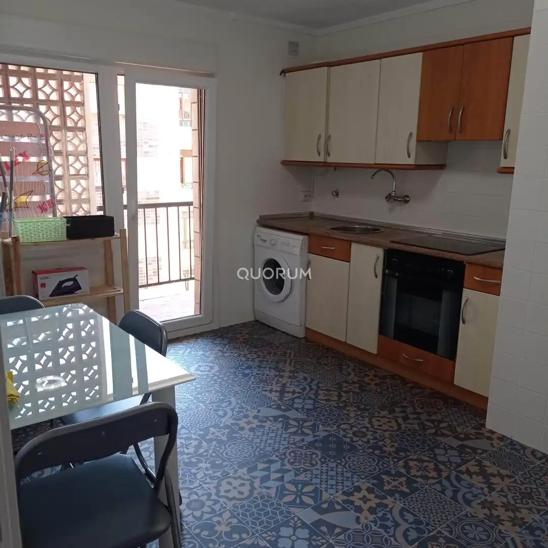 Kitchen of Flat for rent in Leioa  with Heating, Terrace and Furnished