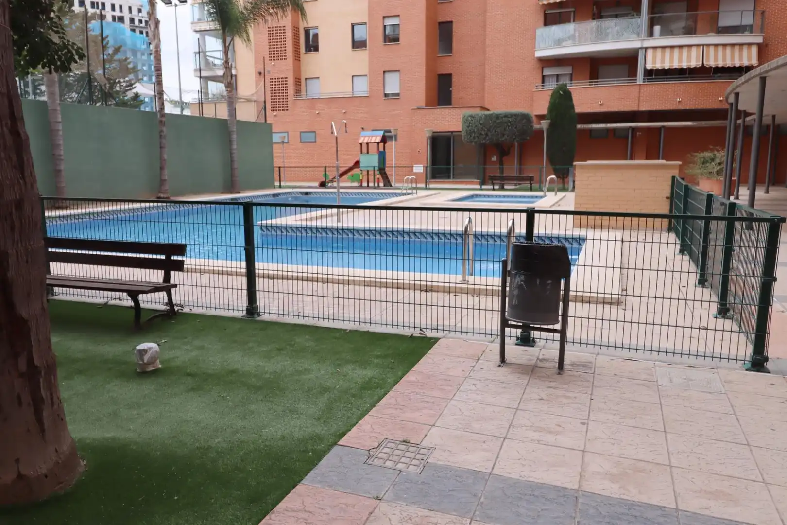 Piscina de Piso de alquiler en Jávea / Xàbia con Aire acondicionado, Terraza y Amueblado