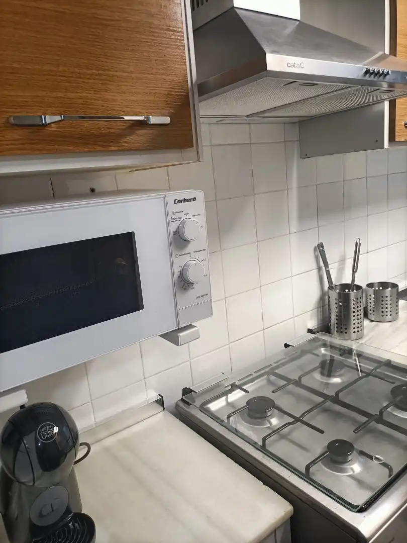 Kitchen of Flat for rent in Valencia  with Furnished, Oven and Washing machine