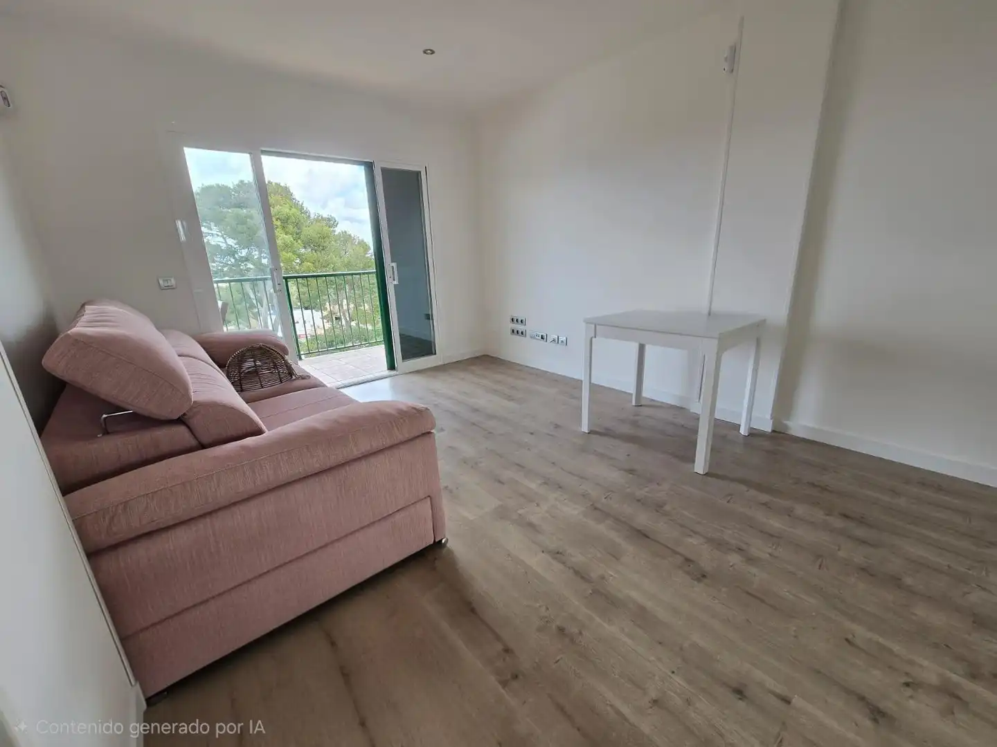 Wohnzimmer von Wohnung zur Miete in Llucmajor mit Klimaanlage, Parkett und Terrasse