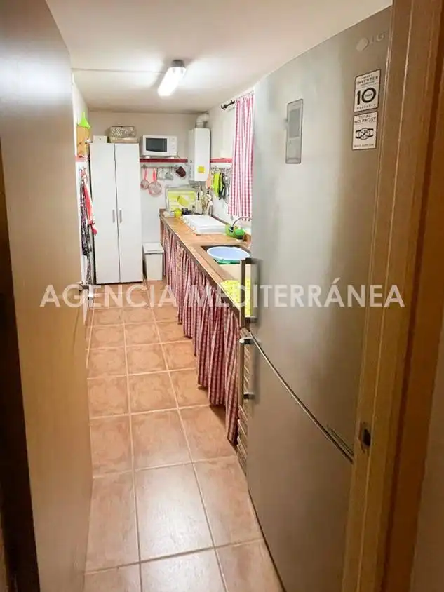 Cuina de Finca rústica en venda en Almansa amb Calefacció, Jardí privat i Terrassa
