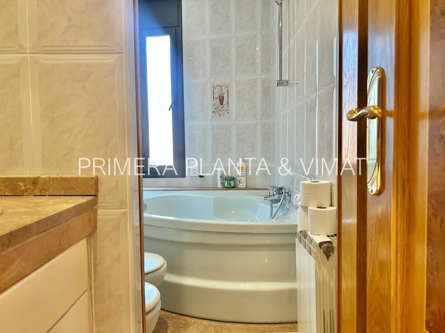 Badezimmer von Haus oder Chalet zum Verkauf in Mataró mit Heizung, Terrasse und Schwimmbad