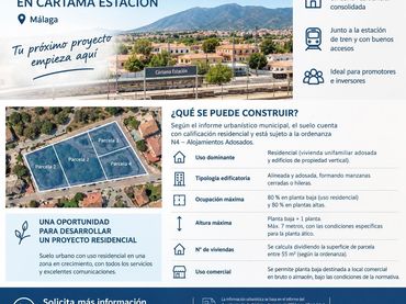 Wohnbaugrundstück zum Verkauf in Estación de Cártama