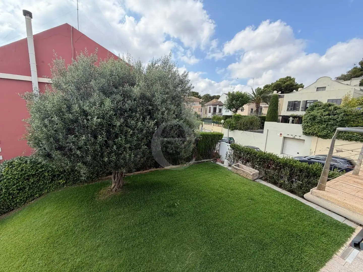 Jardí de Casa o xalet de lloguer en Paterna amb Aire condicionat i Piscina