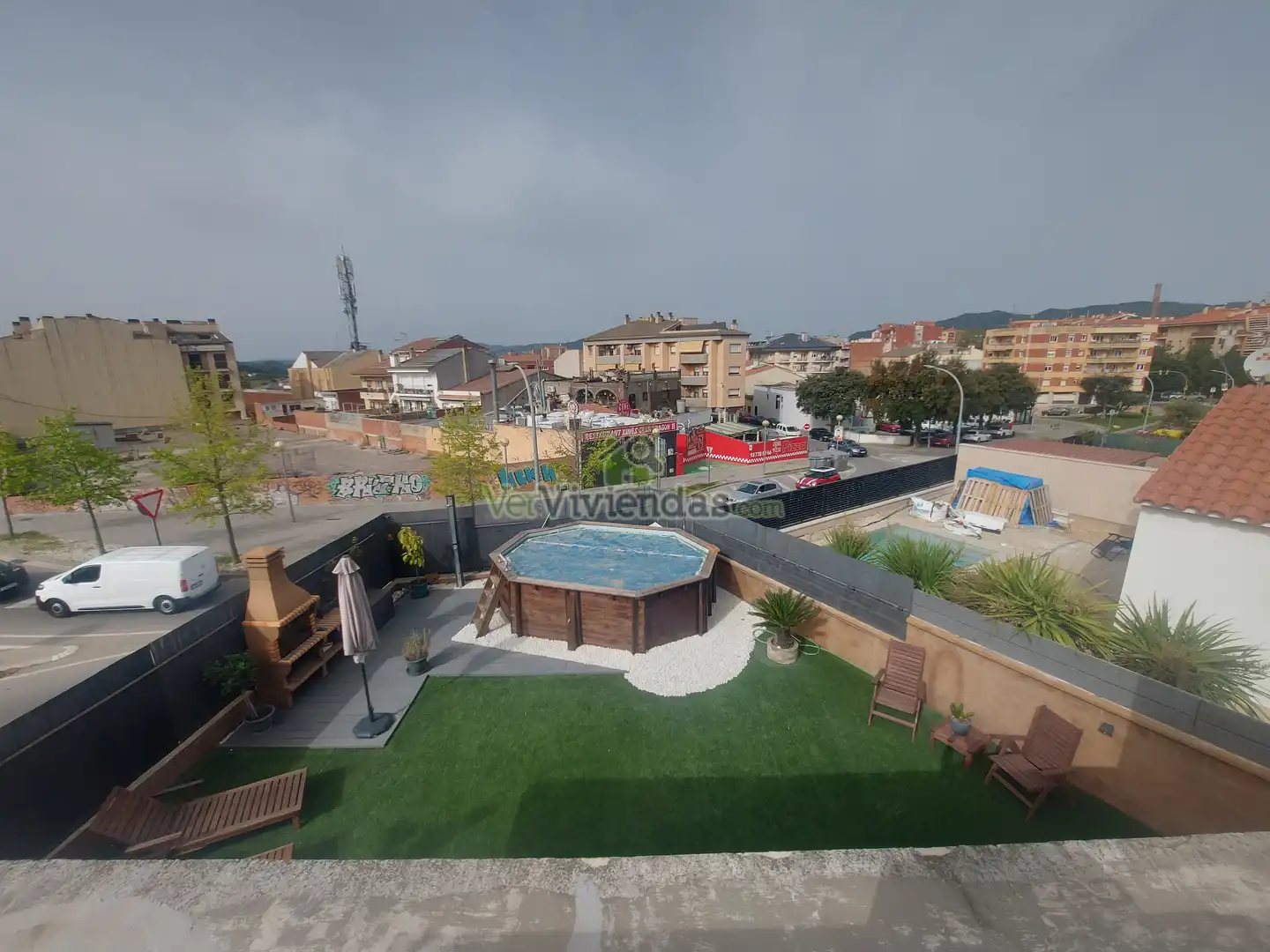 Terrassa de Casa o xalet en venda en Piera amb Aire condicionat, Calefacció i Jardí privat