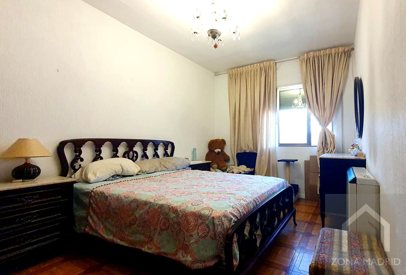 Bedroom of Flat for sale in  Madrid Capital  with Terrace