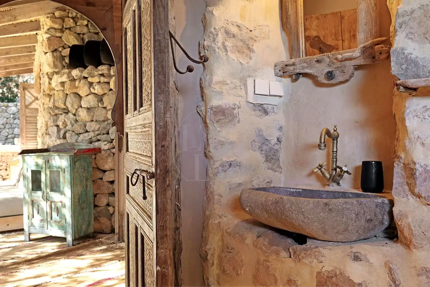 Haus oder Chalet zur Miete in Sant Josep de sa Talaia mit Klimaanlage, Privatgarten und Schwimmbad
