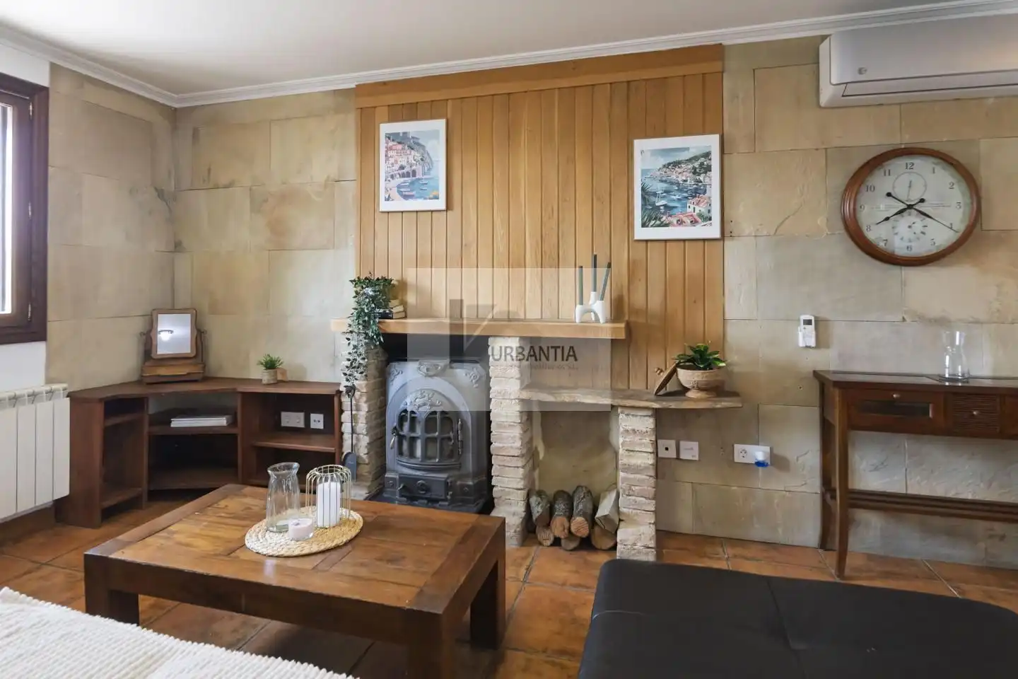 Sala d'estar de Casa o xalet en venda en Olóriz / Oloritz amb Aire condicionat, Calefacció i Jardí privat